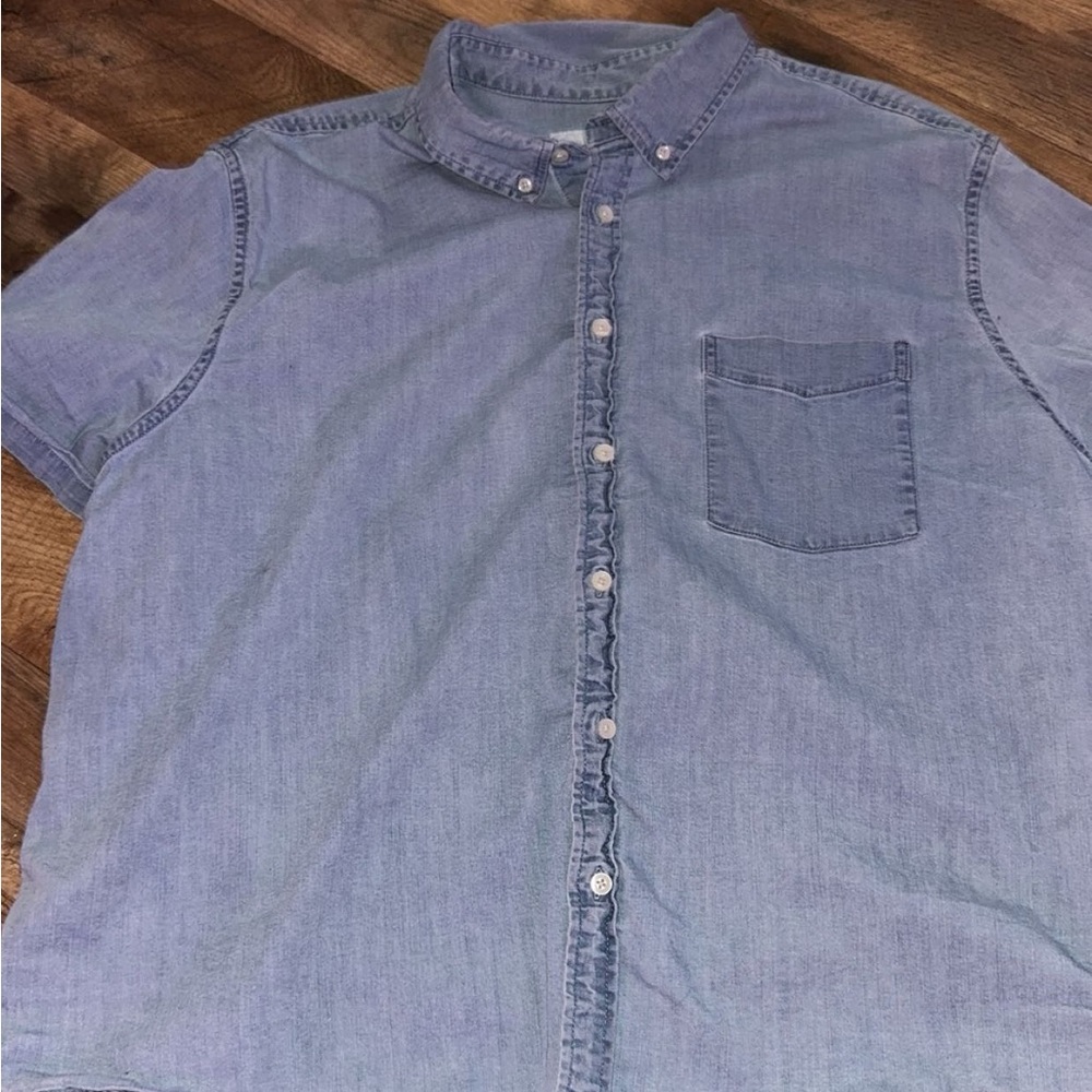 Blue Denim Shirt